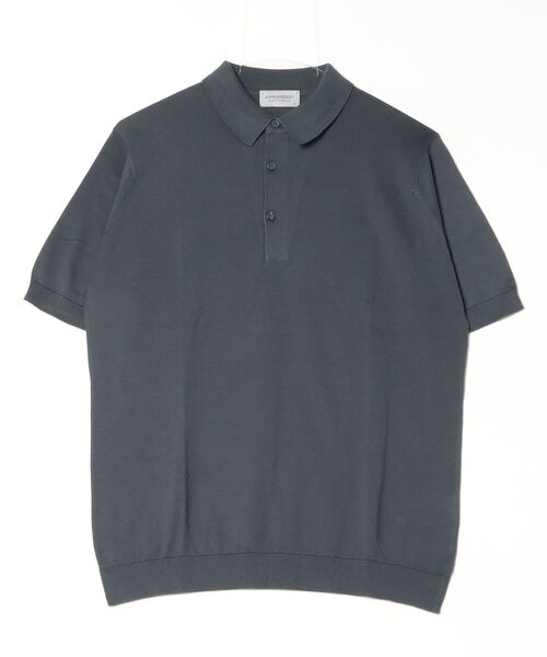 JOHN SMEDLEY（ジョンスメドレー） 半袖ポロシャツ MEDIUM 