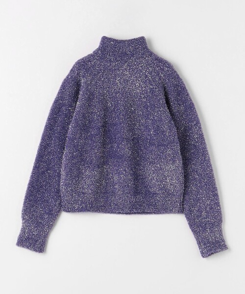 A DAY IN THE LIFE ニット セーター ラメフェザー ノルディック