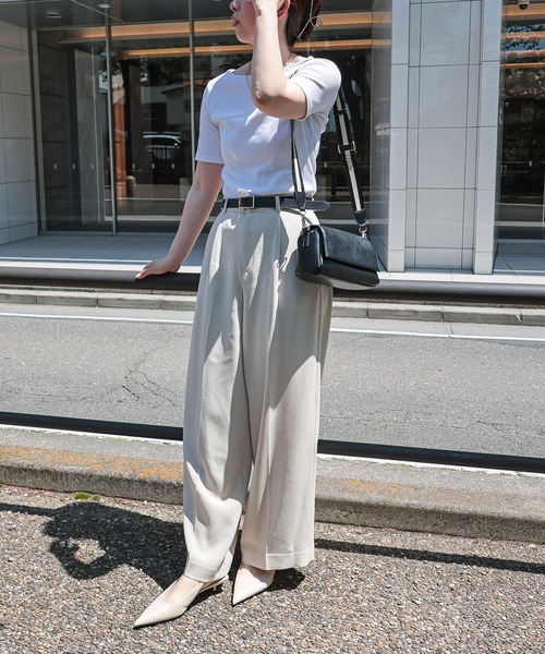 MIAN（ミアン） ショルダーバッグ バッグ 「新色追加」ラインテープ