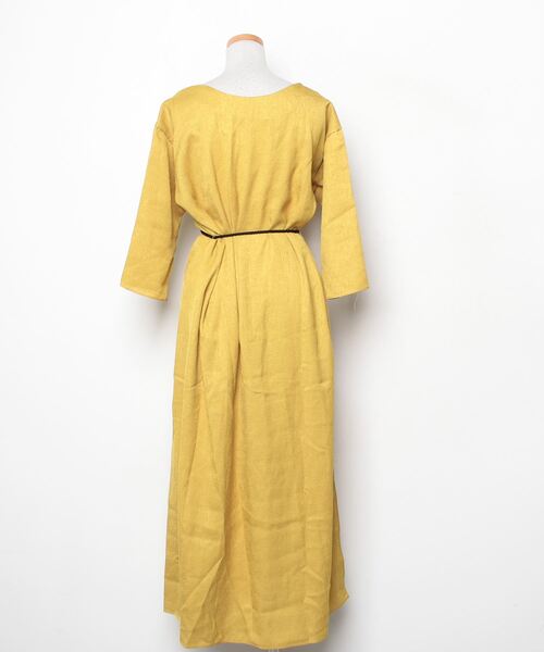 「LIMITLESS LUXURY」 半袖ワンピース FREE イエロー レディース_画像2
