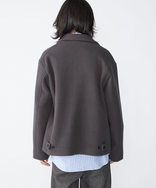 SHIPS（シップス） ブルゾン アウター SHIPS: メルトン ジップ