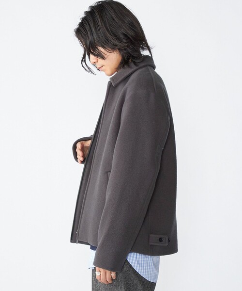 SHIPS（シップス） ブルゾン アウター SHIPS: メルトン ジップ