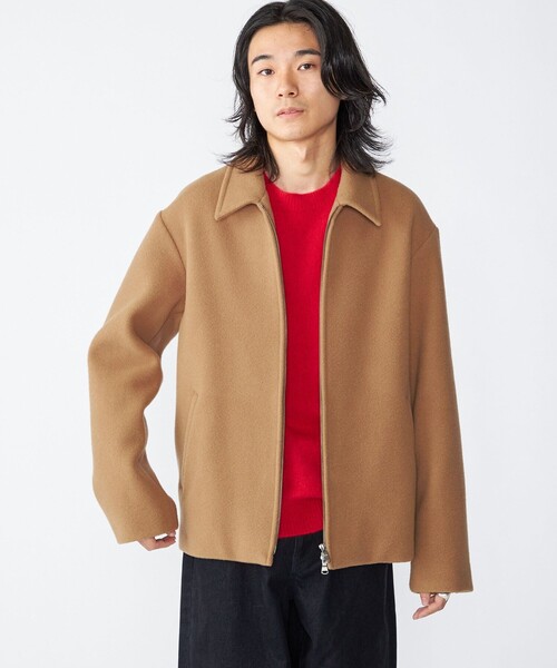 SHIPS（シップス） ブルゾン アウター SHIPS: メルトン ジップ