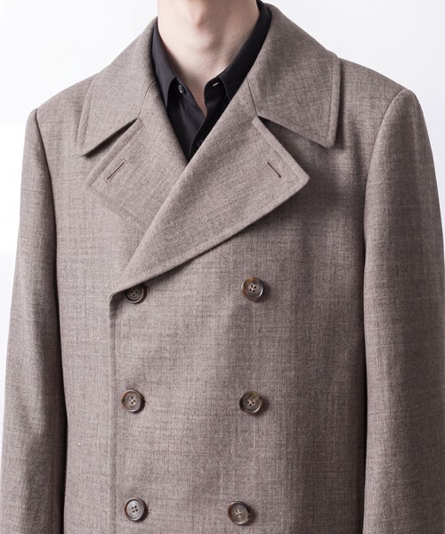 ATO（アトウ） pコート ピーコート DOUBLE BREASTED COAT メンズ