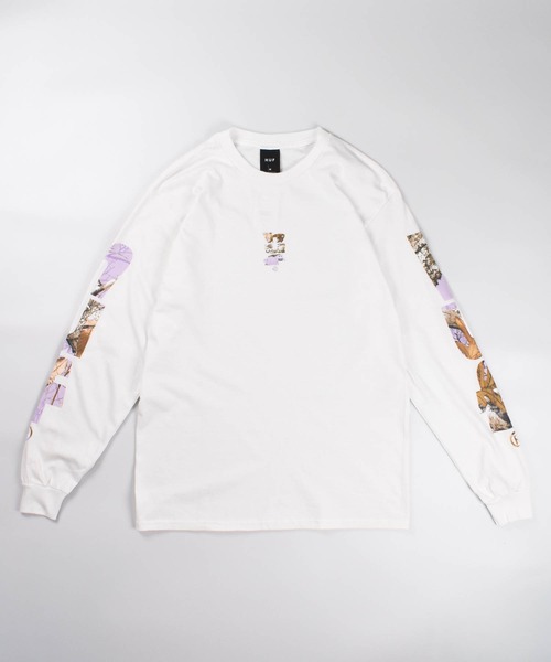 HUF×REALTREE サーマル HUF（ハフ） tシャツ 「C-HUF2」「HUF×REALTREE/ハフ×リアルツリー