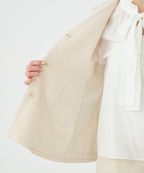 Ballsey（ボールジィ） ベスト ジレ ライトファンシーツイード