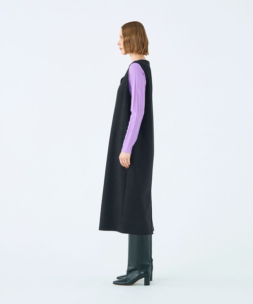 美品 トゥモローランド ボールジィ 2,4万円 ジャージー素材ワンピース 443 クリスピージャージー ティアードワンピース｜トゥモローランド 公式通販