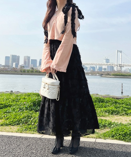 「apres jour」 キャミソールワンピース X-LARGE オフホワイト レディース_画像4