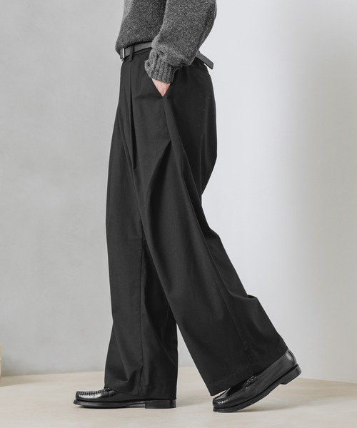 RAGEBLUE（レイジブルー） スラックス ARCH TUCK 3D Curve Buggy