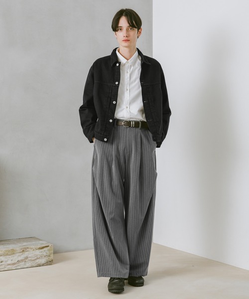 RAGEBLUE（レイジブルー） スラックス ARCH TUCK 3D Curve Buggy