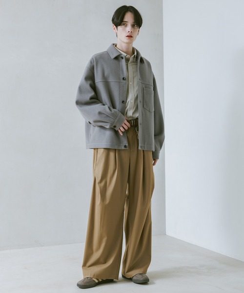 RAGEBLUE（レイジブルー） スラックス ARCH TUCK 3D Curve Buggy