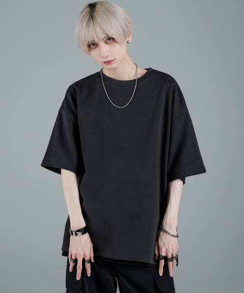 「ADRER」 半袖Tシャツ X-SMALL ブラック メンズ_画像4
