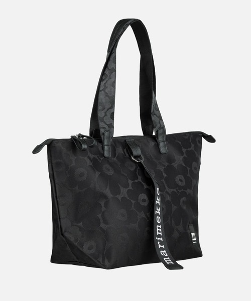 トートバッグ Unikko / tote bag M black レディースの画像