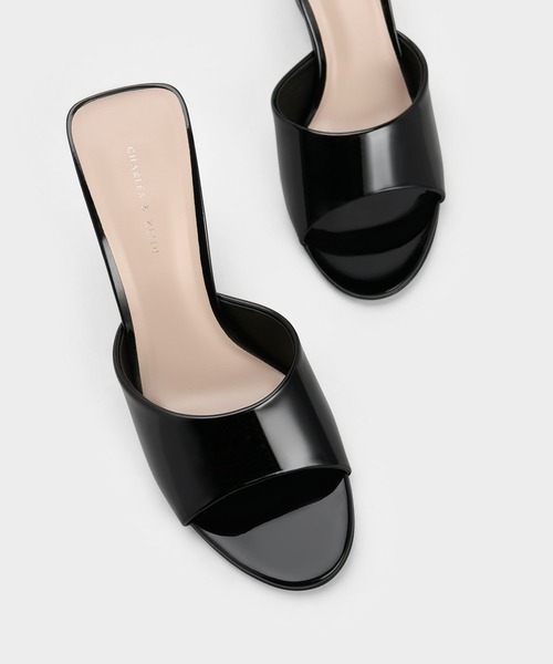 「CHARLES & KEITH」 ミュール 22.5cm ブラック系その他6 レディース_画像7