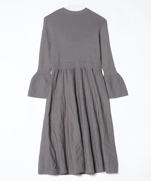 ANAYI（アナイ） 長袖ワンピース 38 トップグレー レディース