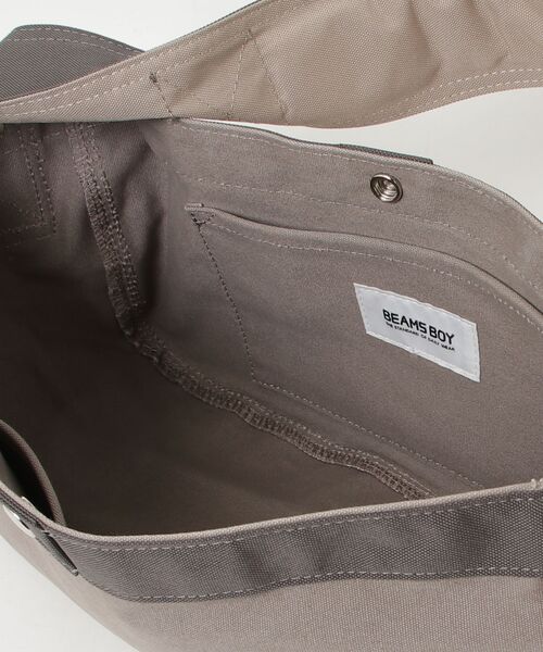 「BEAMS BOY」 トートバッグ ONE SIZE チャコールグレー レディース_画像4