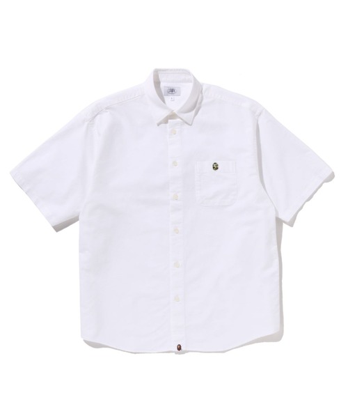 ア・ベイシング・エイプ　シャツ　Mサイズ A BATHING APE（アベイシングエイプ） シャツ ONE POINT STRIPE BD