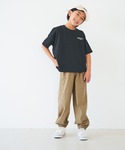 ワイドパンツ パンツ キッズ コットンリップス...の詳細画像4