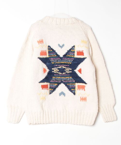 セーター ニット 「SE1」「CHAMULA/チャムラ」 ANTIQUE STAR PULLOVER KNIT メンズ レディースの画像
