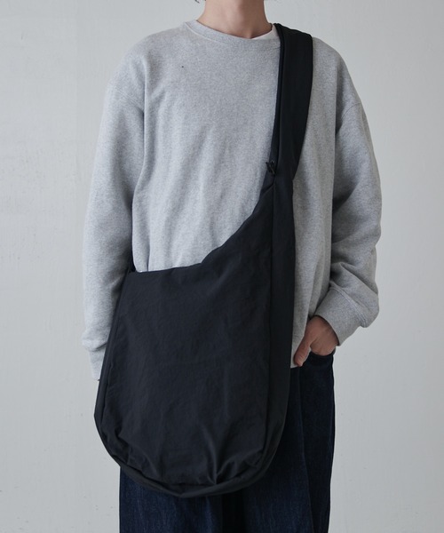 SLOW ショルダーバッグ 「SLOW」span nylon-shoulder bag-S メンズ