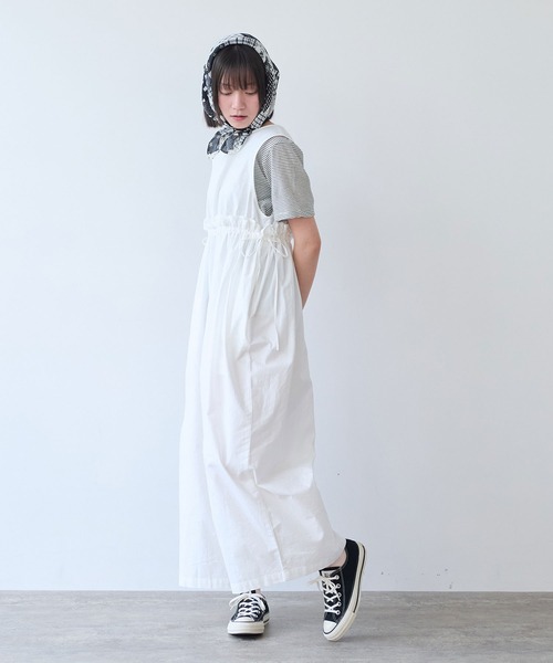 オールインワン オックス 製品染め tsunagi レディースの画像
