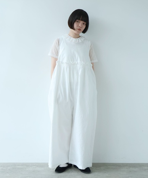 オールインワン オックス 製品染め tsunagi レディースの画像