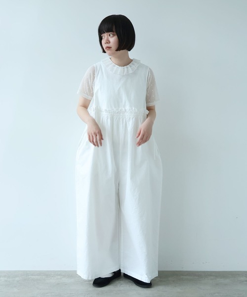 オールインワン オックス 製品染め tsunagi レディースの画像