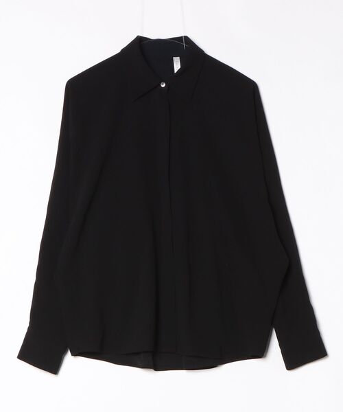「col pierrot」 長袖シャツ - ブラック レディース
