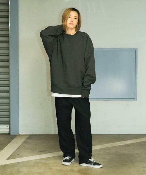 「RVCA」 長袖Tシャツ X-LARGE ブラック系その他 メンズ_画像9