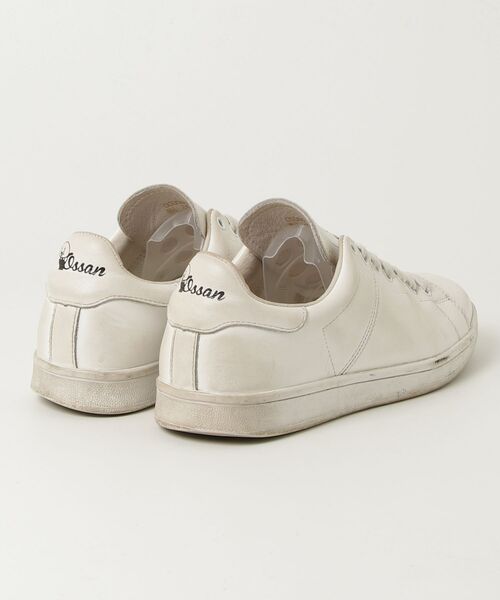 「London Shoe Make」 ローカットスニーカー 24cm ホワイト メンズ_画像2