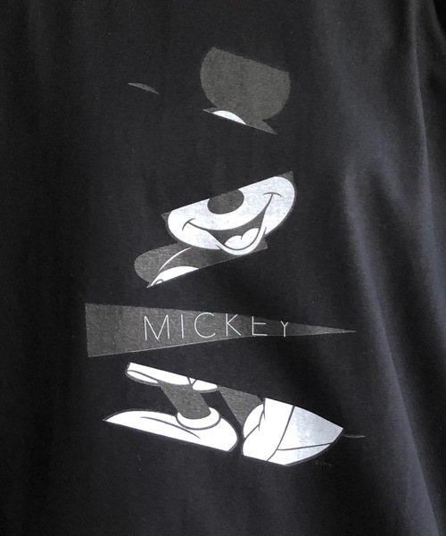 「MICKEY MOUSE」 半袖Tシャツ L ホワイト レディース_画像2