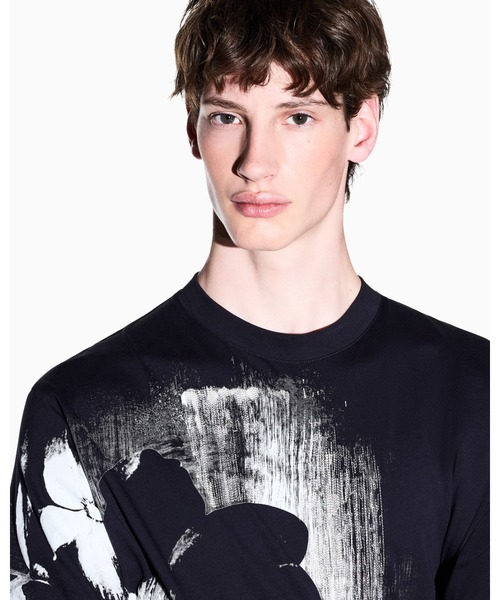 ARMANI EXCHANGE tシャツ 「A|X アルマーニ エクスチェンジ」フラワー
