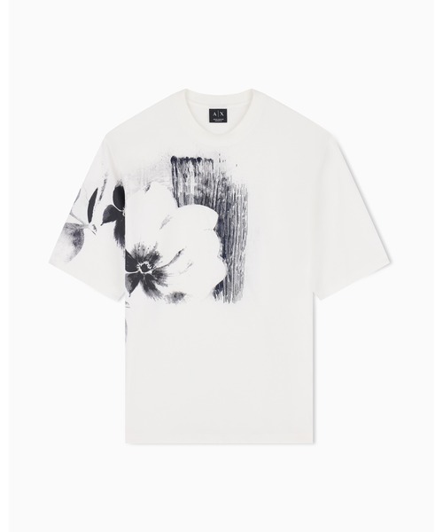 ARMANI EXCHANGE tシャツ 「A|X アルマーニ エクスチェンジ」フラワー