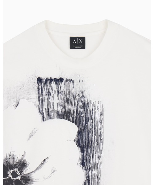 ARMANI EXCHANGE tシャツ 「A|X アルマーニ エクスチェンジ」フラワー