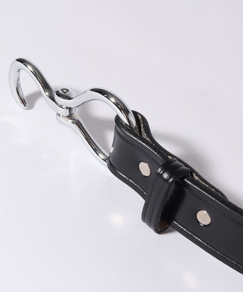 「TORY LEATHER」 ベルト 32 ブラック メンズ_画像2