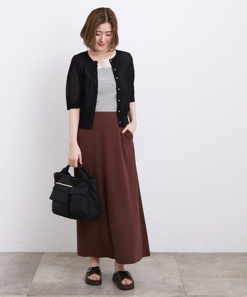 grove（グローブ） ロング スカート 「SET UP可」ポンチシリーズ