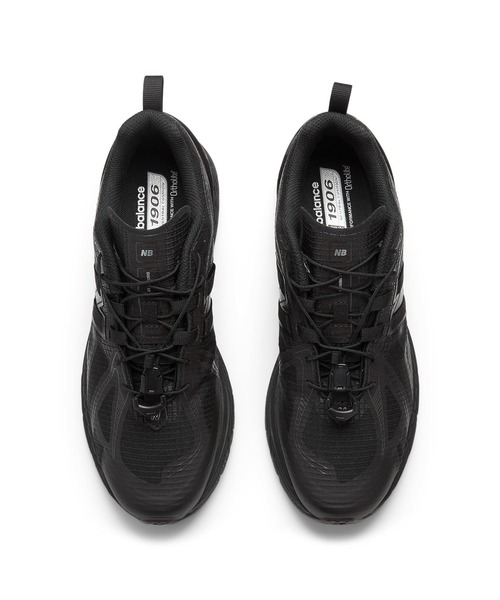 「New Balance」 ローカットスニーカー 29.0cm ブラック メンズ_画像4