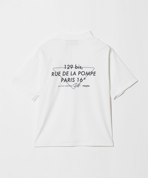 tシャツ 「別注」「renoma GOLF × UNITED ARROWS GOLF」MOCK NECK