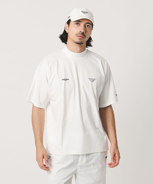 tシャツ 「別注」「renoma GOLF × UNITED ARROWS GOLF」MOCK NECK