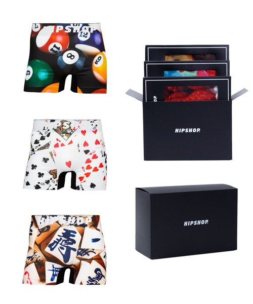 ボクサーパンツ GIFT BOX(ギフトボックス)アンダーパンツ3点セット メンズ ポリエステルタイプ ボクサーパンツ/父の日|ZOZOTOWN PayPayモール店|04