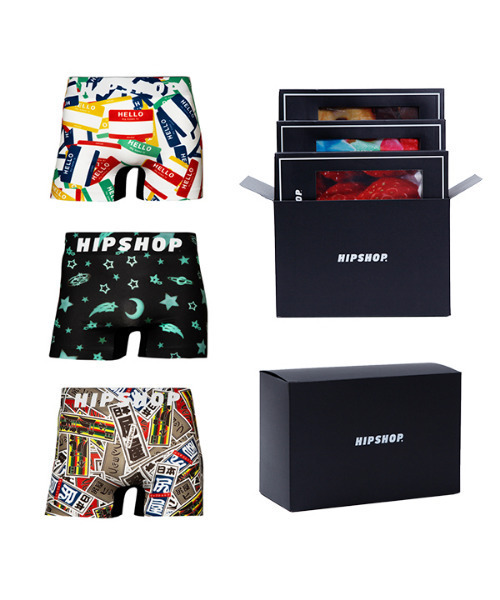 ボクサーパンツ GIFT BOX(ギフトボックス)アンダーパンツ3点セット メンズ ポリエステルタイプ ボクサーパンツ/父の日|ZOZOTOWN PayPayモール店|07