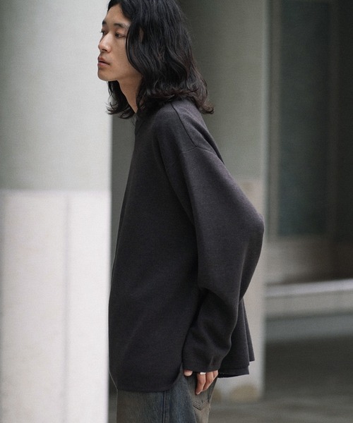 WYM LIDNM セーター ニット MILANO RIB HEAVY WEIGHT PO KNIT メンズ