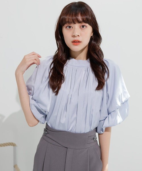 LADYMADE ブラウス シャツ ダブルバルーンスリーブブラウス