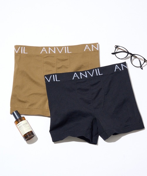 anvil（アンビル） ボクサーパンツ 「ANVIL」2Pナイロン成形ボクサー