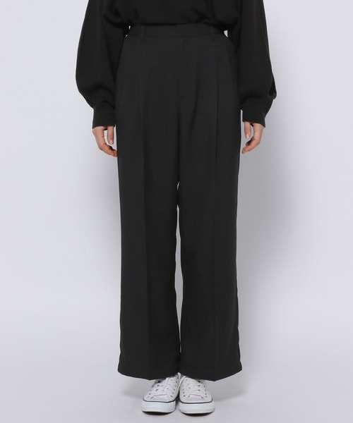 その他 MKU LEPSIM パンツ タックワイドパンツ 184044 レディース