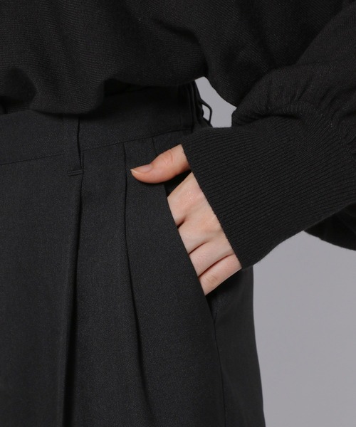 その他 MKU LEPSIM パンツ タックワイドパンツ 184044 レディース