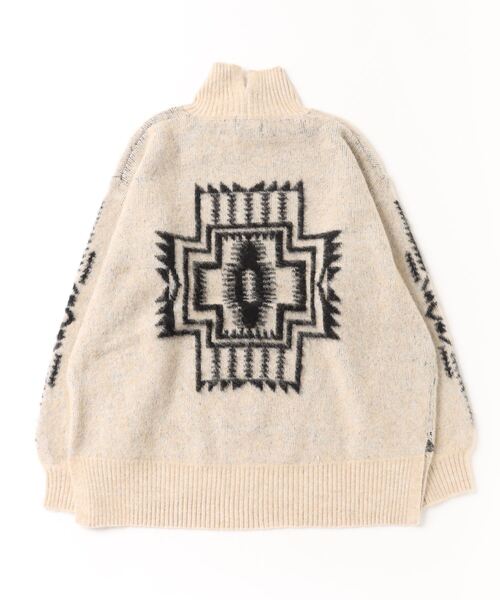 PENDLETON ニット セーター スリット タートル プルオーバー