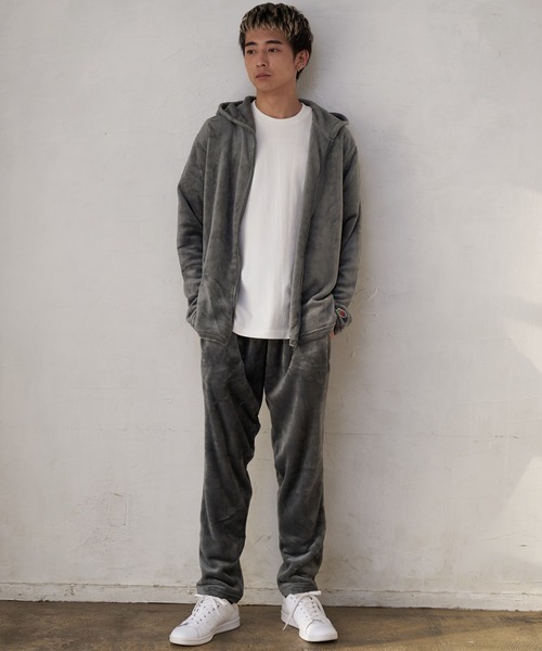 フルーツオブザルーム　フルジップパーカー　セットアップ BEAMS（ビームス）【別注】FRUIT OF THE LOOM / Zip Parka