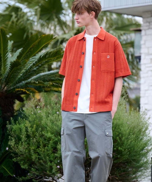 バービー 服 ♡ Safari5月号掲載】オーガニックコットン キューバニットシャツ