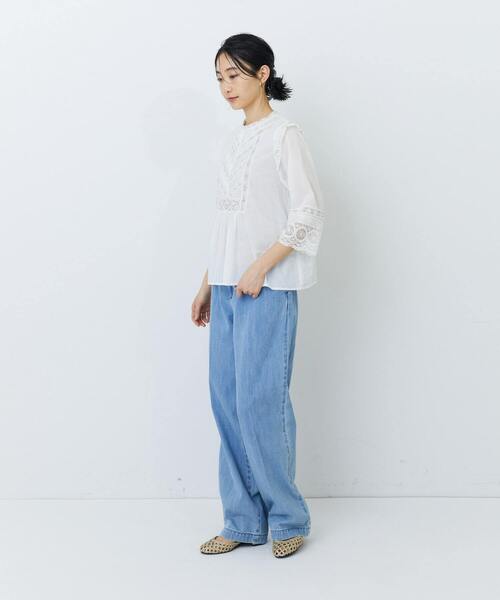 ADIEU TRISTESSE（アデュートリステス） ブラウス シャツ インド 